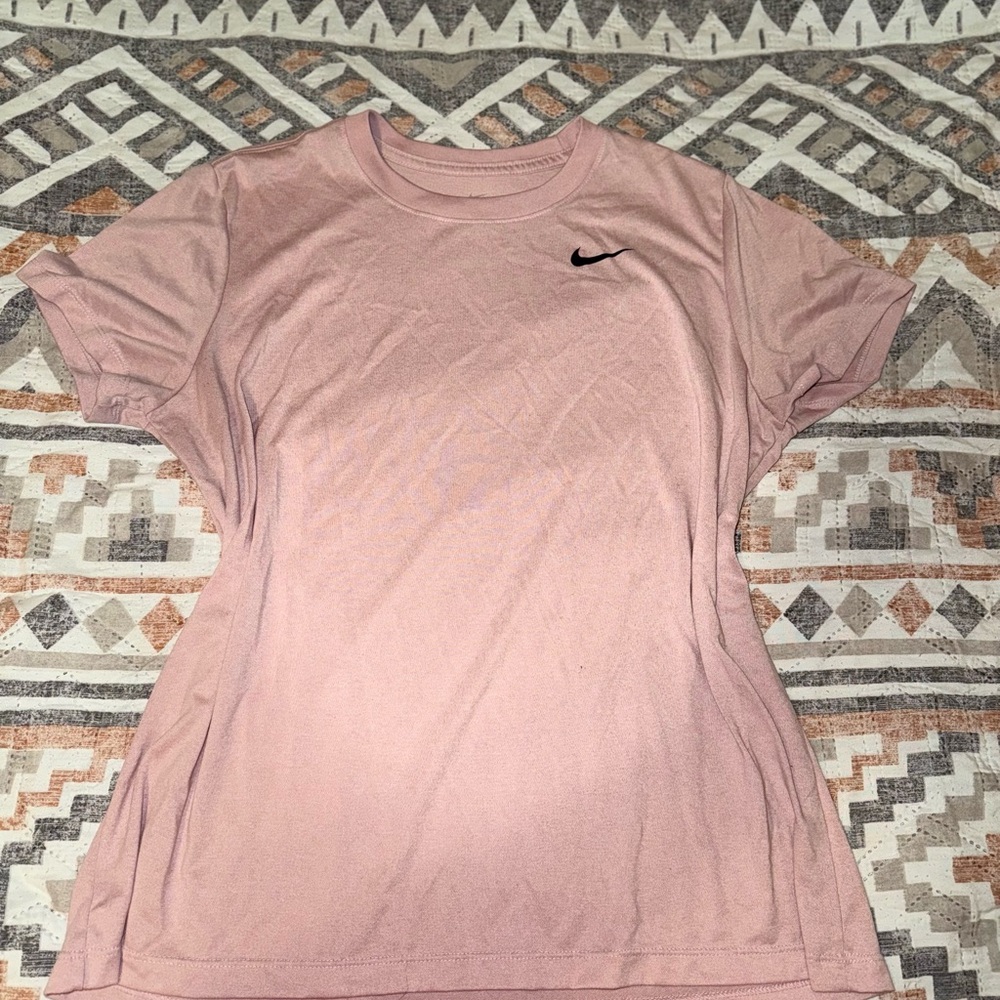 Nike Women's Light Pink Short Sleeve Tee